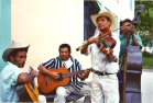 The Band played for our ice cream social the last day of our time with the people of Santa Cruz Arriba in 2003.